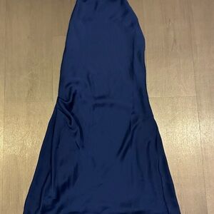 Aritzia / Babaton open back blue dress size 2